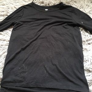 Old navy longe sleeve slit down the sides